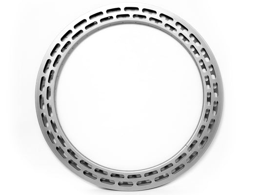 aro fixie doble pared, perforado R-700 de 36h  aluminio 70mm Gospel   gris    Z5O