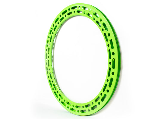 aro fixie doble pared, perforado R-700 de 36h  aluminio 70mm Gospel   verde       Z5O