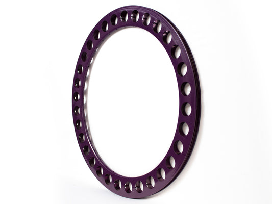 aro fixie doble pared, perforado R-700 de 36h  aluminio 50mm Gospel   morado     Z5O