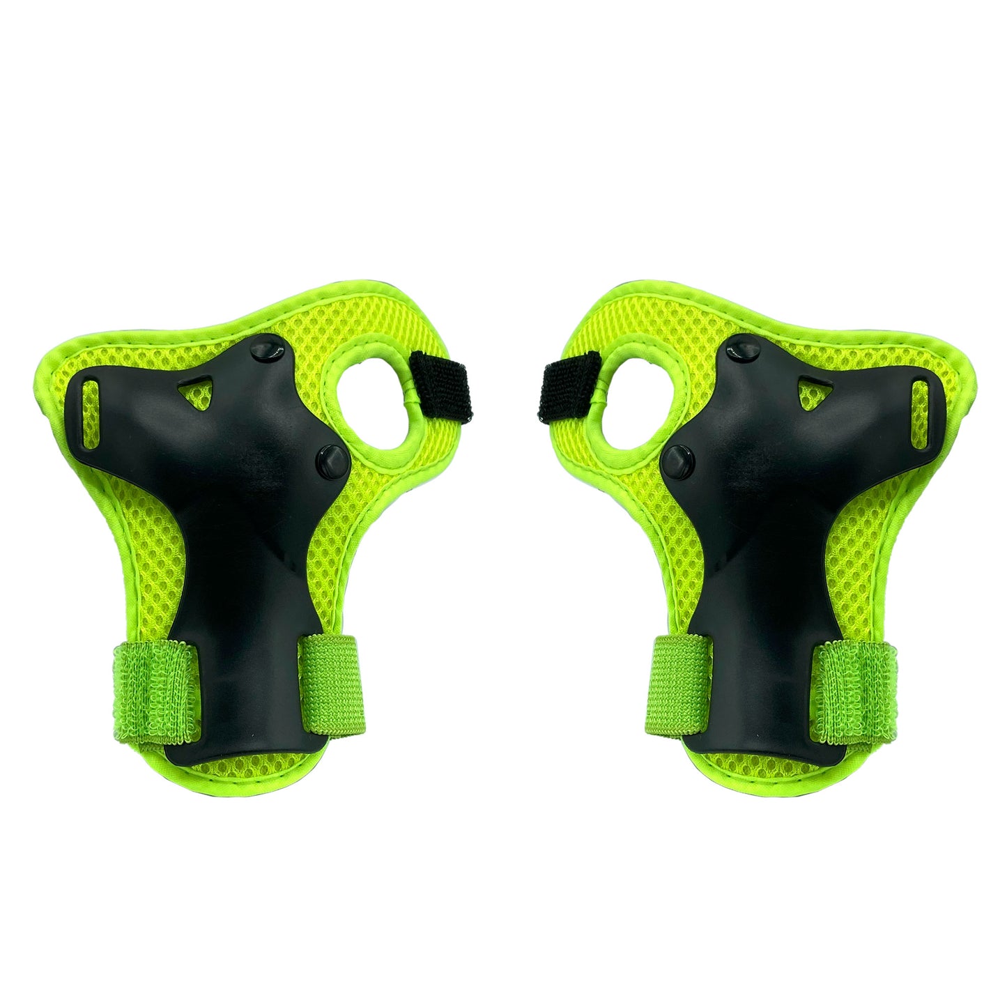 Casco y kit de seguridad infantil GOSPEL verde