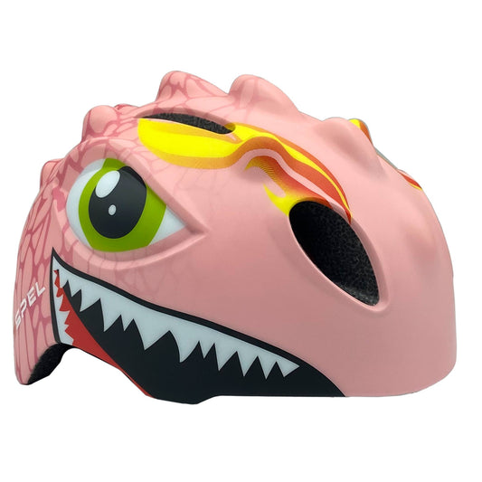 Casco y kit de seguridad infantil GOSPEL rosa