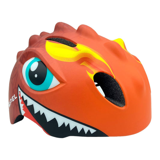 Casco y kit de seguridad infantil GOSPEL naranja