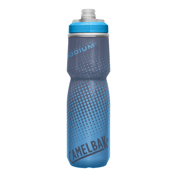 Ánfora térmica Camelbak 710 mL Podium Chill azul puntos