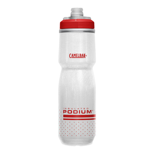 Ánfora térmica Camelbak 710 mL Podium Chill blanco/rojo