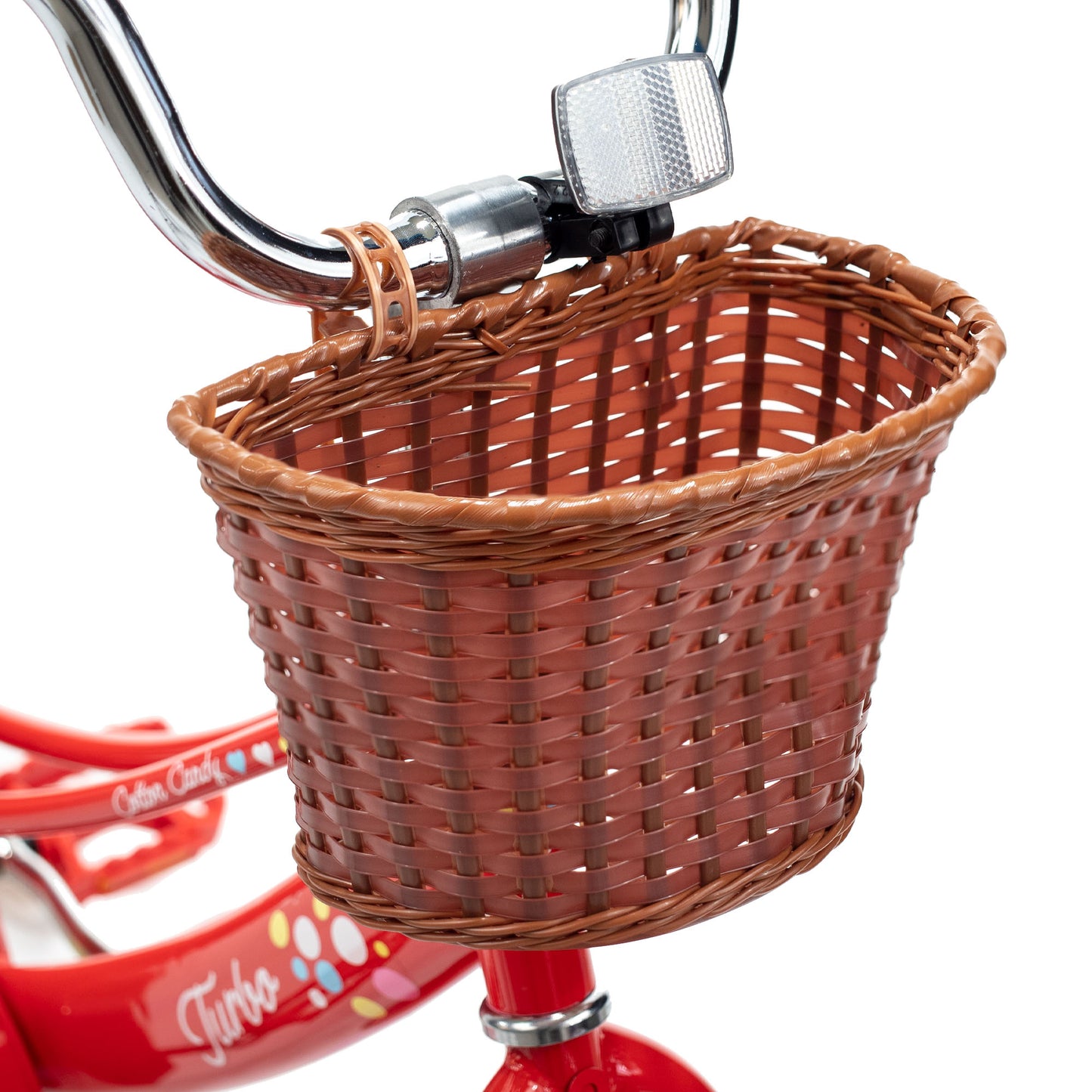 Bicicleta TURBO R 16 Infantil Cotton Candy Retro 1p roja