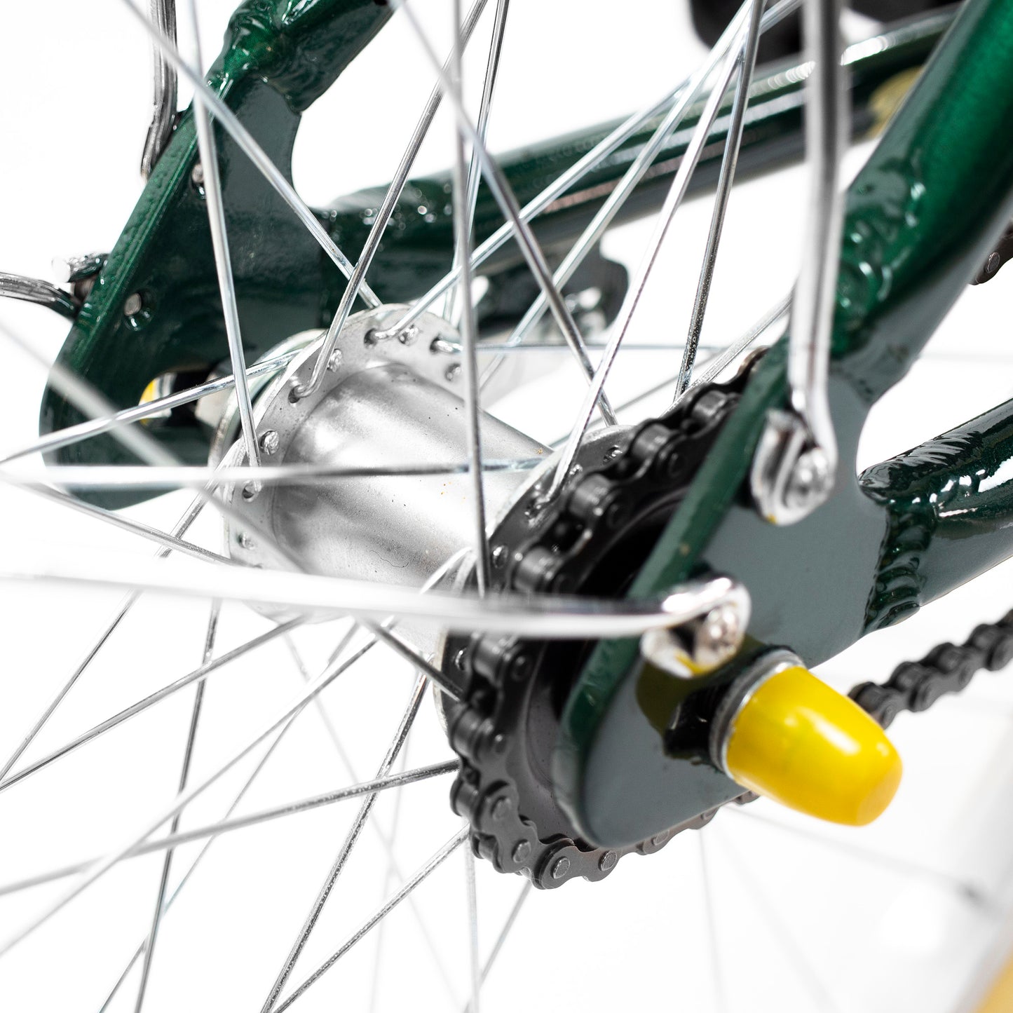 Bicicleta TURBO R 26 Urbana  Malibu Retro 1 Velocidad Aluminio verde