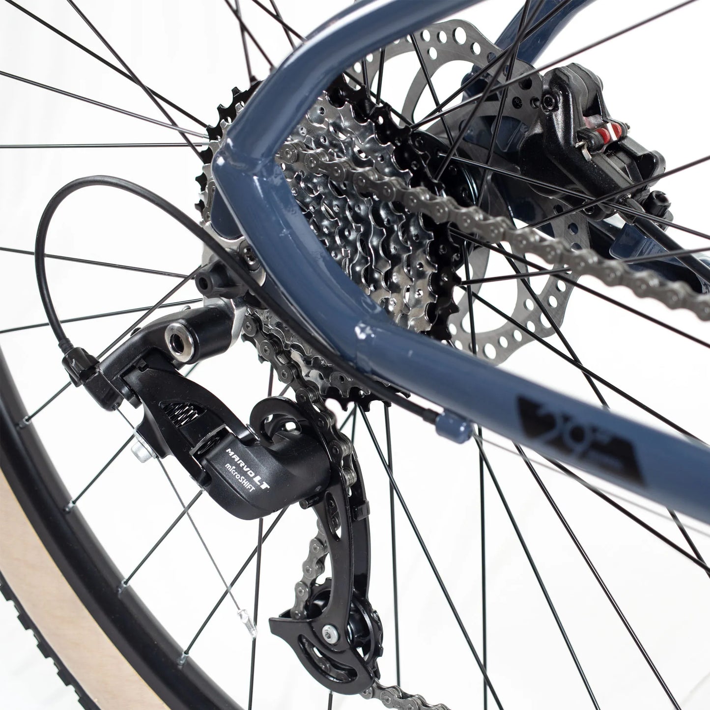 Bicicleta TURBO R 29 aluminio TX 9.5 Midnight Grey talla ch 2x9v