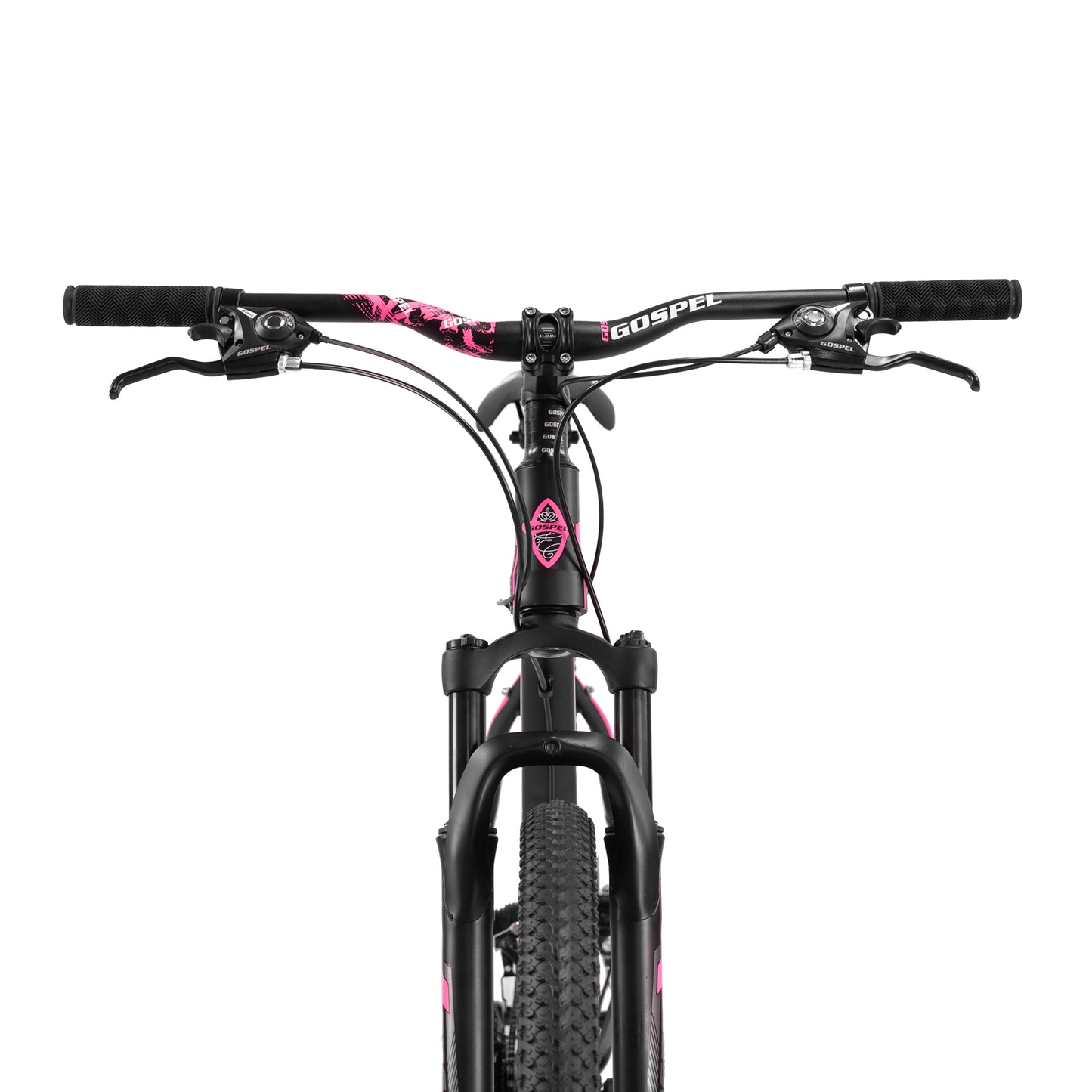 Bicicleta GOSPEL R-29 Montaña Race 3X8V negro/gris/violeta Talla ch