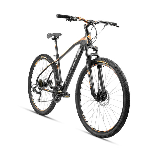 Bicicleta GOSPEL  R-29 Montaña Race 3X8V negro/ gris/ naranja Talla M