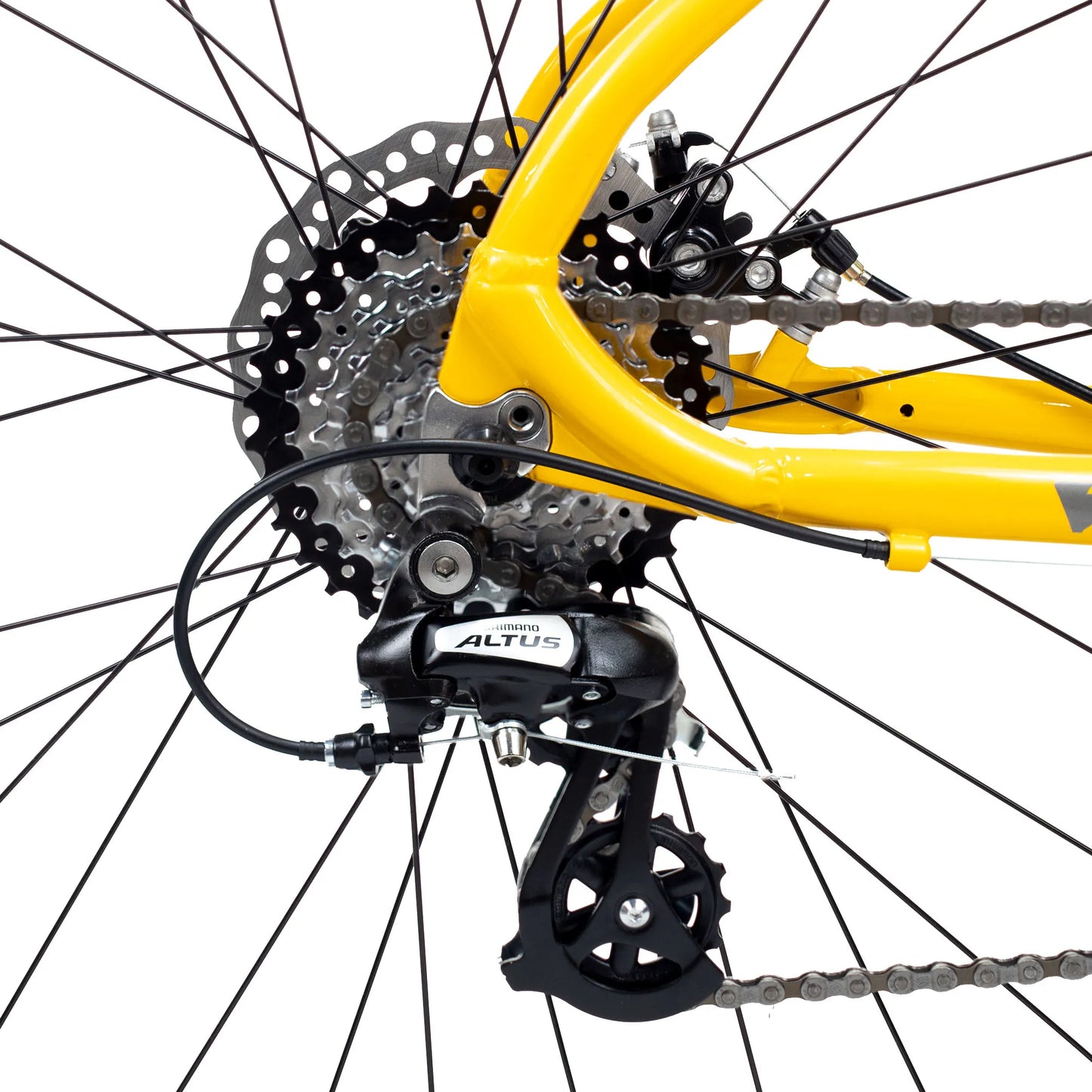 Bicicleta TURBO R 29 aluminio X 9.2 amarillo Talla M  3x8v