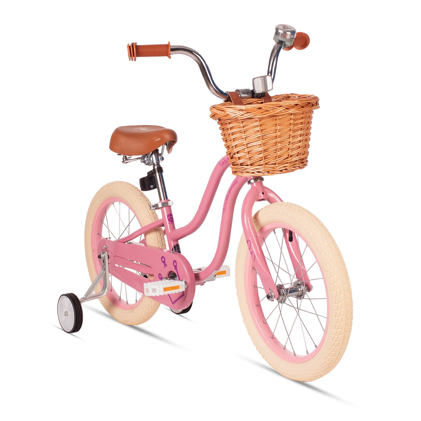 Bicicleta TURBO R 16 Infantil  Little Princess rosa