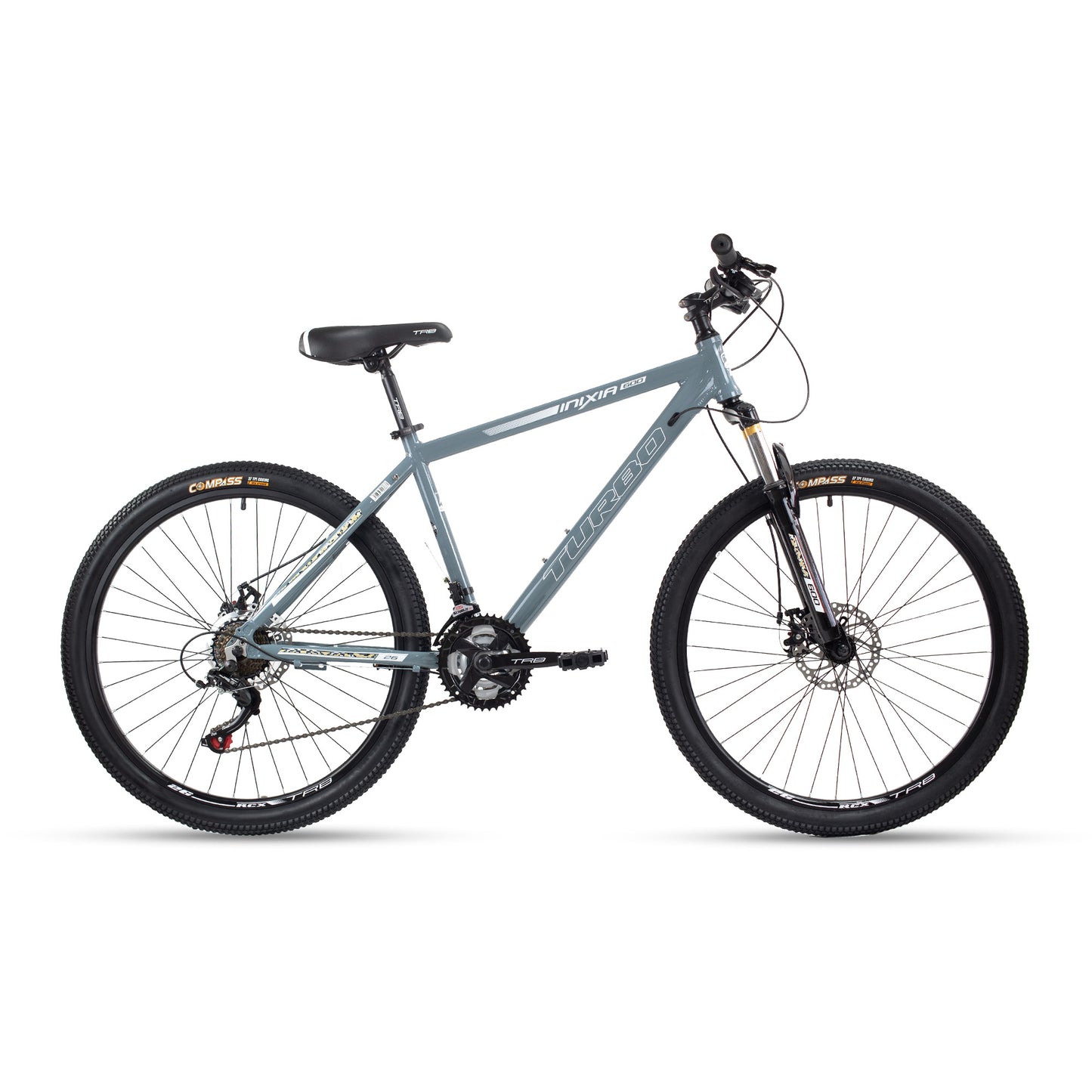 Bicicleta TURBO  R  26 Inixia gris Turbo 3x7v