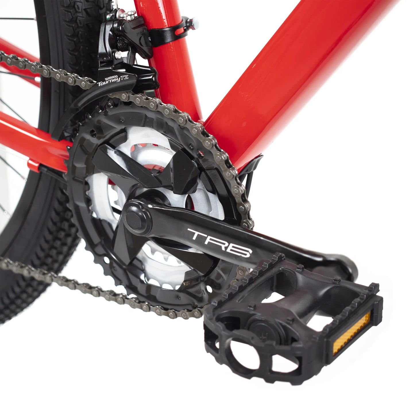 Bicicleta TURBO R 29 aluminioTX 900 de roja aluminio talla L 3x7 v