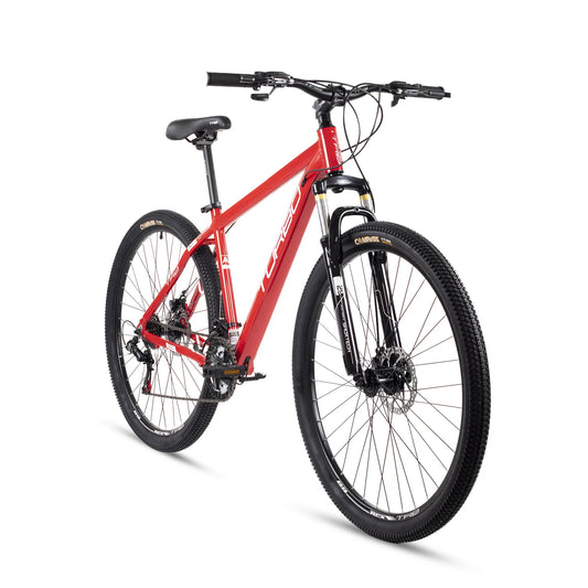 Bicicleta TURBO R 29 aluminioTX 900 de roja aluminio talla L 3x7 v
