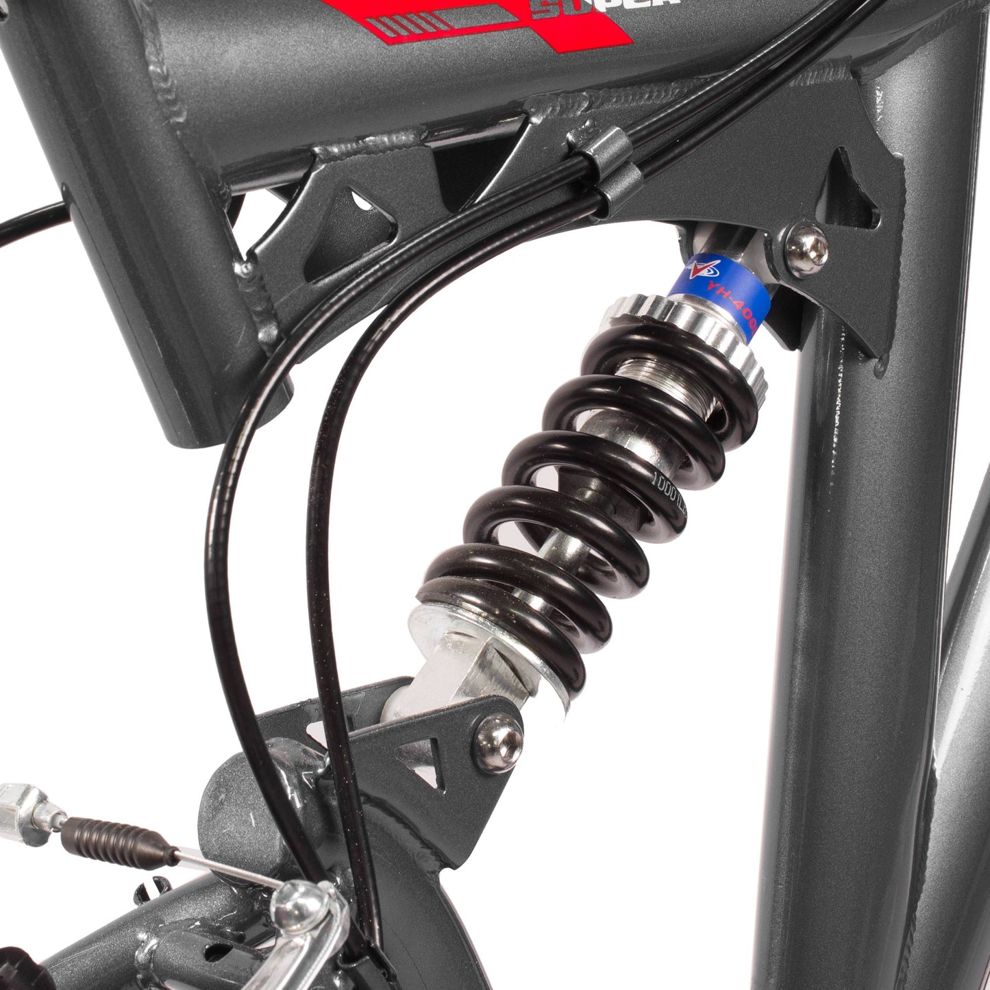 Bicicleta GOSPEL R-26 doble suspensión 3X6V