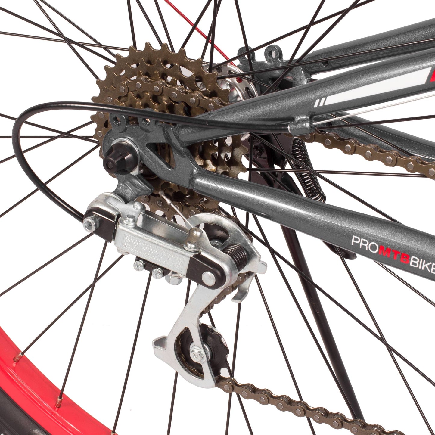 Bicicleta GOSPEL R-26 doble suspensión 3X6V