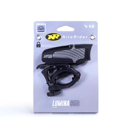 Luz delantera NiteRider Lumina650 recargable