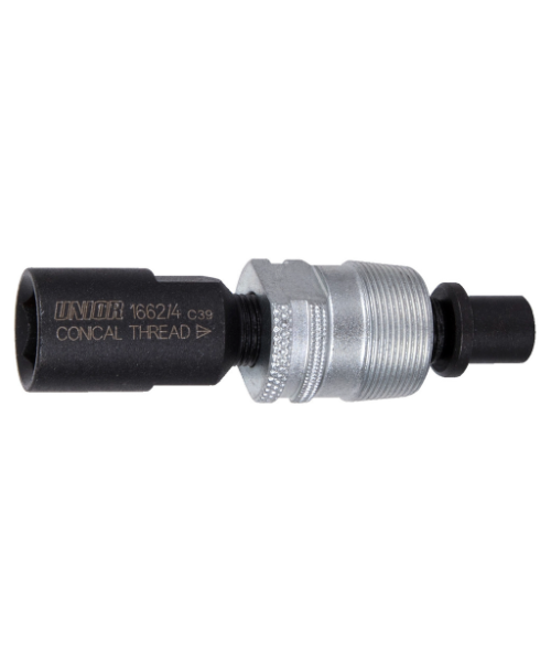 UNIOR Extractor de corona con punta de rosca