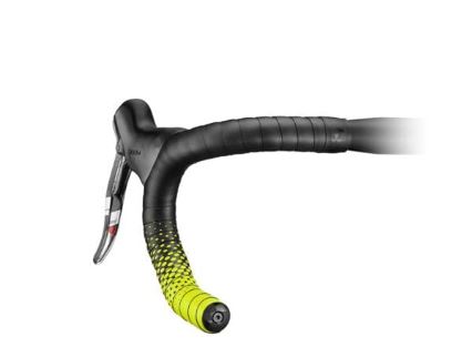 Cinta para manubrio Ciclovation Advanced Leather Touch Fusion Neon Yellow