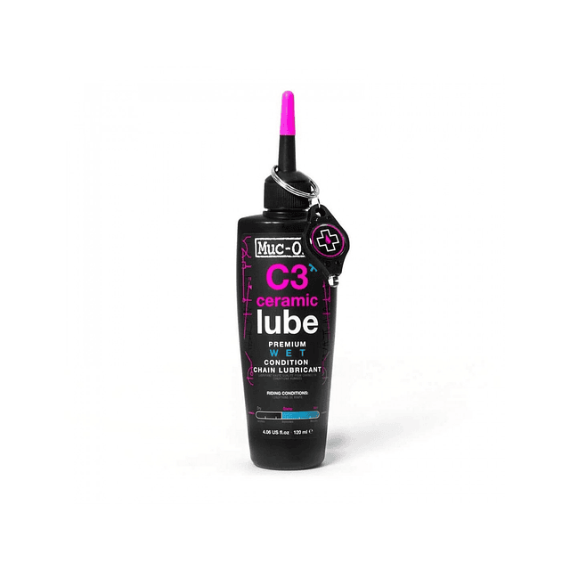 Lubricante Muc Off C3 cerámico húmedo premium 50ml