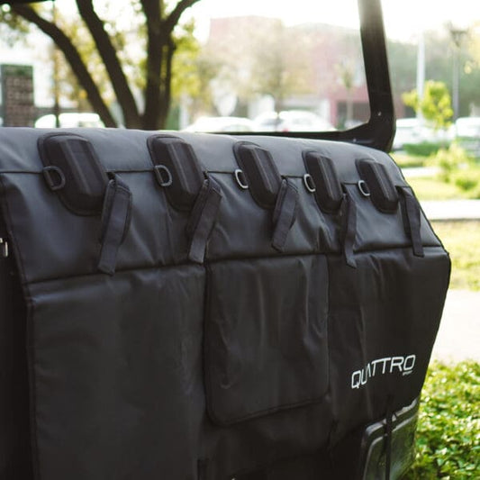 Pad de caja de cajuela Quattro Sport Negro para 5 bicicletas