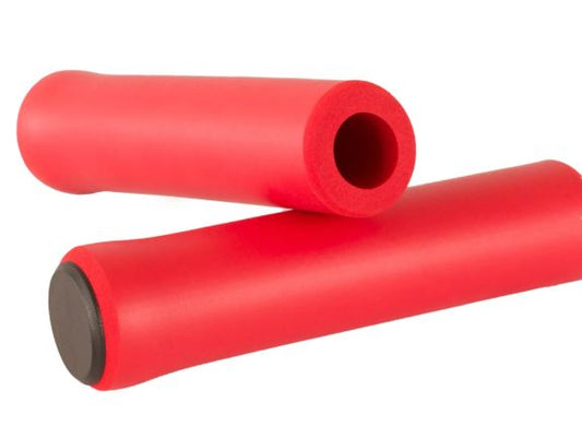 Puños 25mm Eva silicona rojo