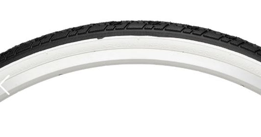 Llanta kenda 26 x 1 - 3/8 K830 cara blanca