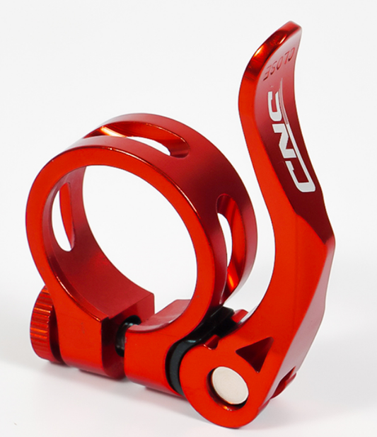 Abrazadera de tubo de asiento 31.8mm rojo