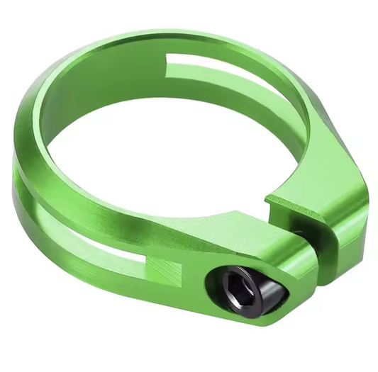 Abrazadera de tubo de asiento 31.8mm verde ryet