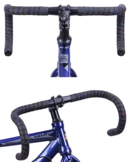 Cinta para manubrio puntos multicolor