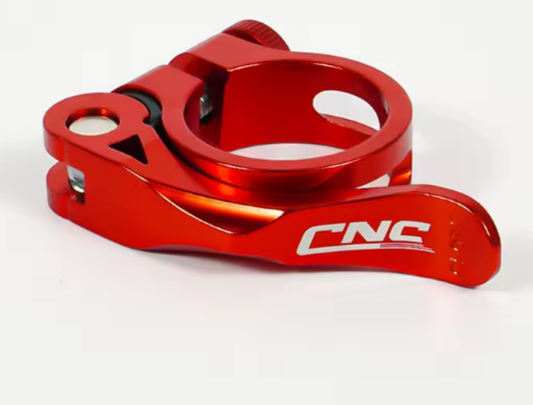 Abrazadera de tubo de asiento 31.8mm rojo