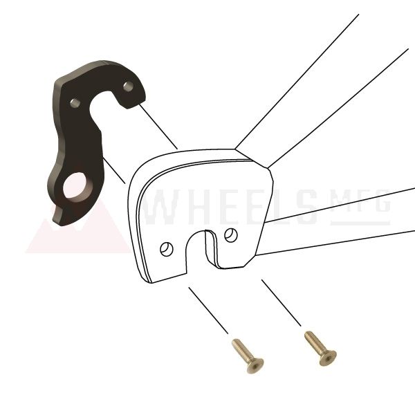PATA DE CAMBIO CUADRO / DESVIADOR 216 STEVENS