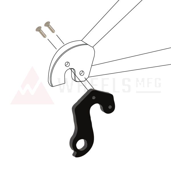PATA DE CAMBIO CUADRO / DESVIADOR 86 BMC
