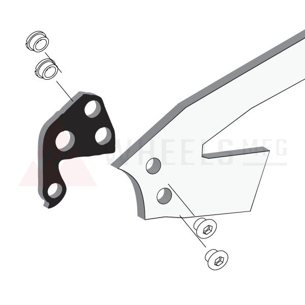 PATA DE CAMBIO CUADRO / DESVIADOR 141 COMMENCAL