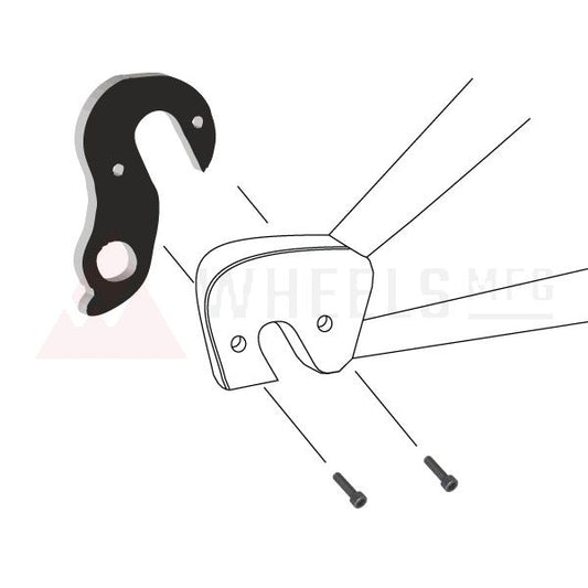 PATA DE CAMBIO CUADRO / DESVIADOR 14 SPECIALIZED