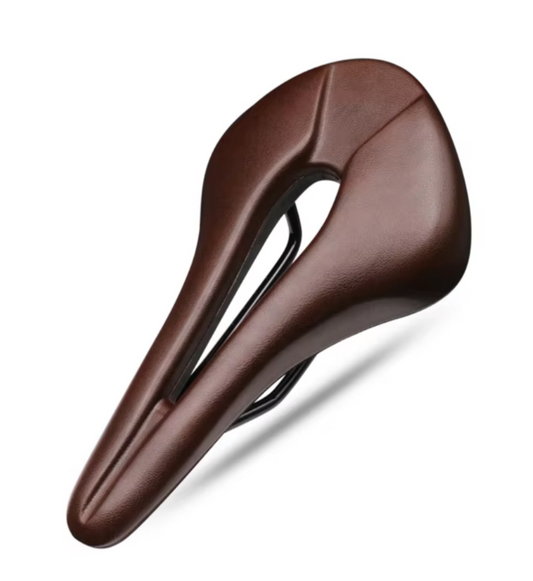 Asiento de bici muy cómodo café
