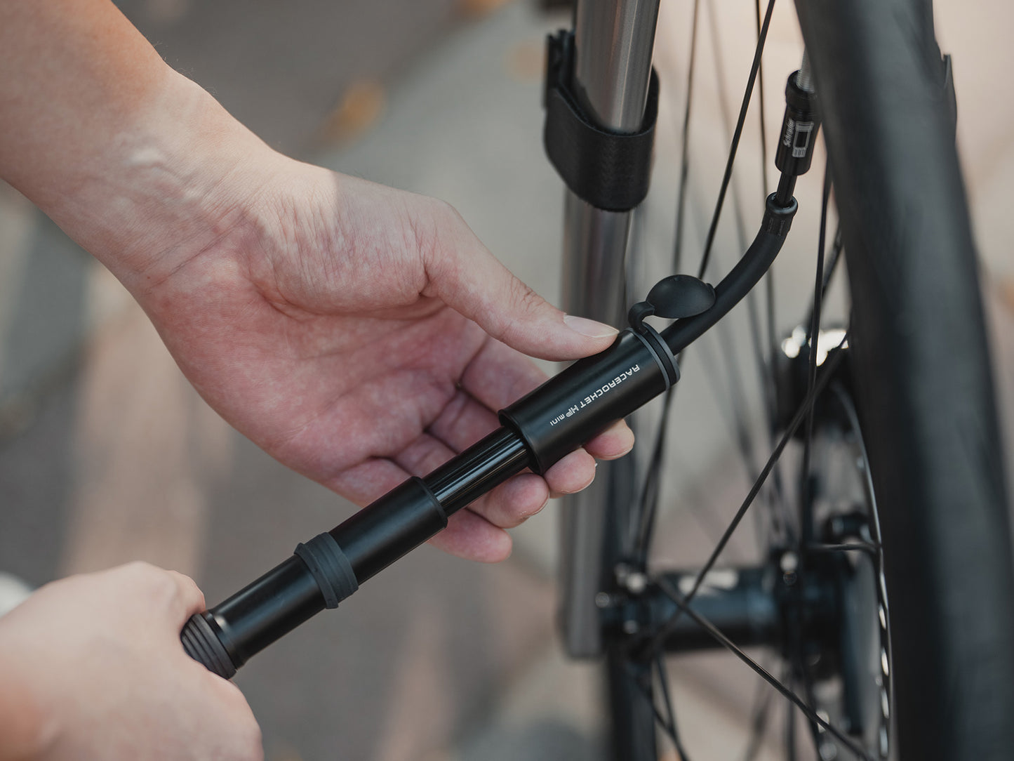 Bomba de mano Topeak Racerocket HP Mini