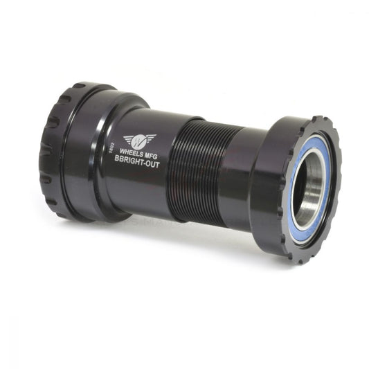 WHELS MFG TAZAS CENTRO NEGRA P/SHIMANO C/BBRIGHT