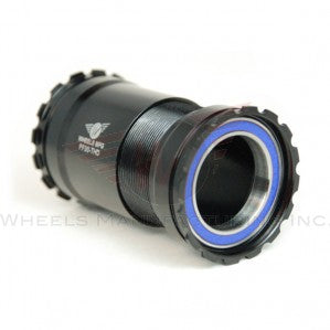 WHELS MFG TAZAS CENTRO NEGRA P/EJE 30MM ROSCA