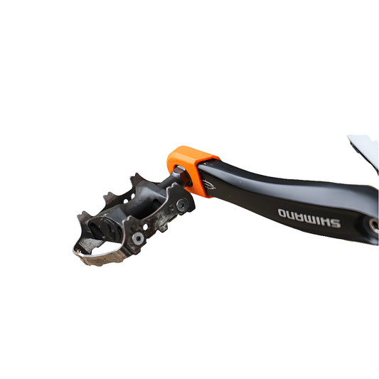 Protector de silicona para palanca Zefal naranja