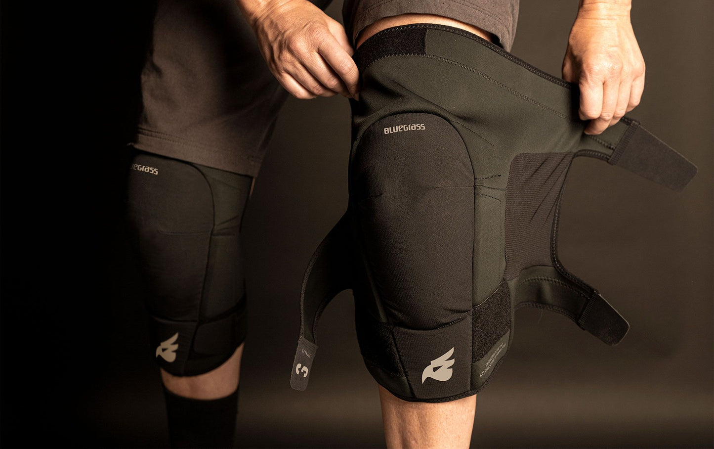 Rodilleras bluegrass 3straps