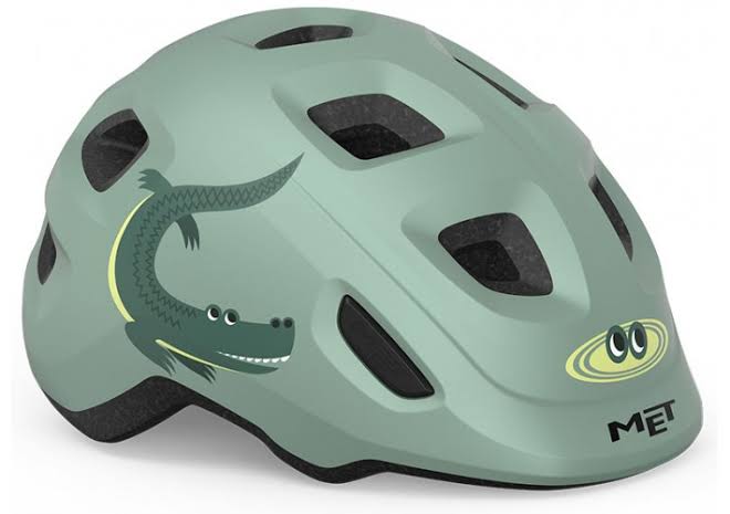 Casco MET hooray cocodrilo