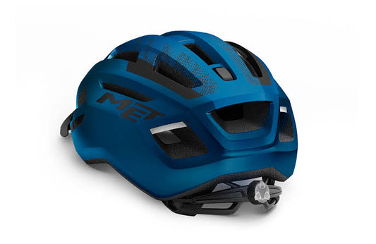 Casco MET all road azul