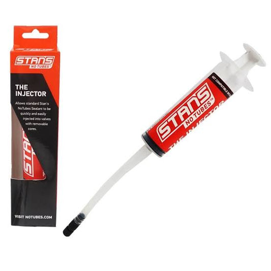 Jeringa para aplicar líquido tubeless stans
