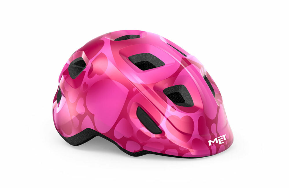 Casco MET hooray infantil rosa