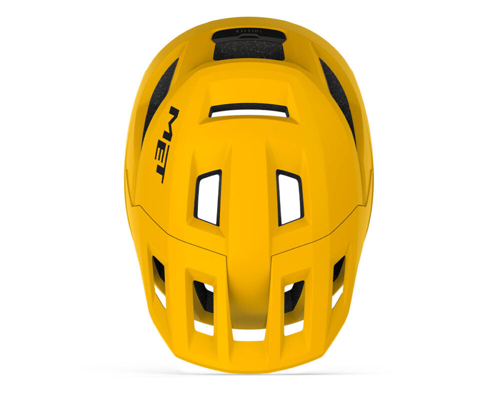Casco MET SHELTER MIPS amarillo