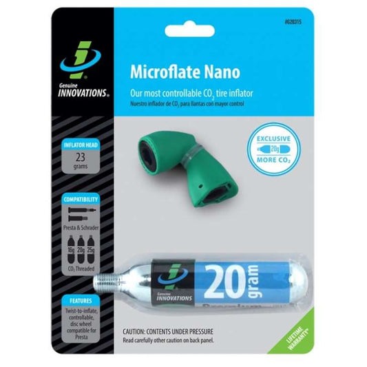 Boquilla y cartucho de CO2 de 20g Innova Microflate Nano