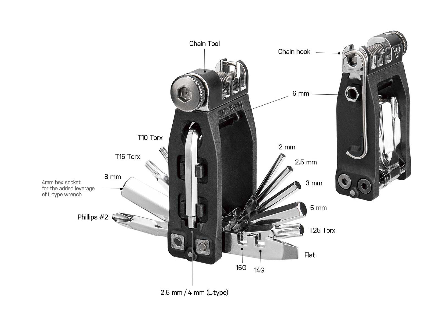 Multiherramienta Topeak Ninja 16