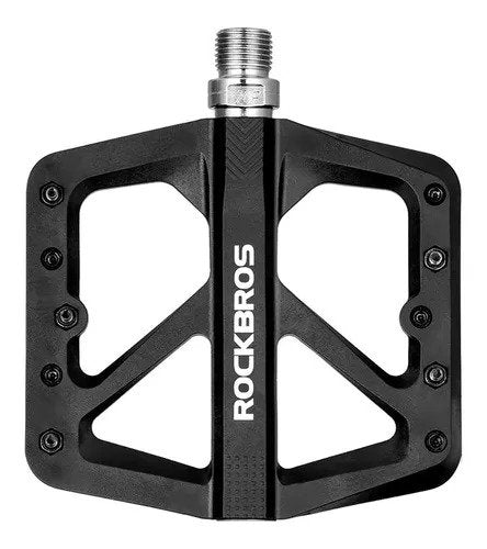 Pedales Rockbros 10 pines ultraligeros negro