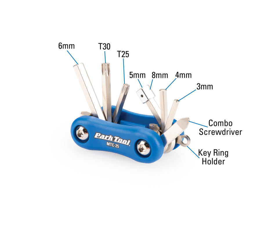 PARKTOOL multiherramienta 9h mtc25